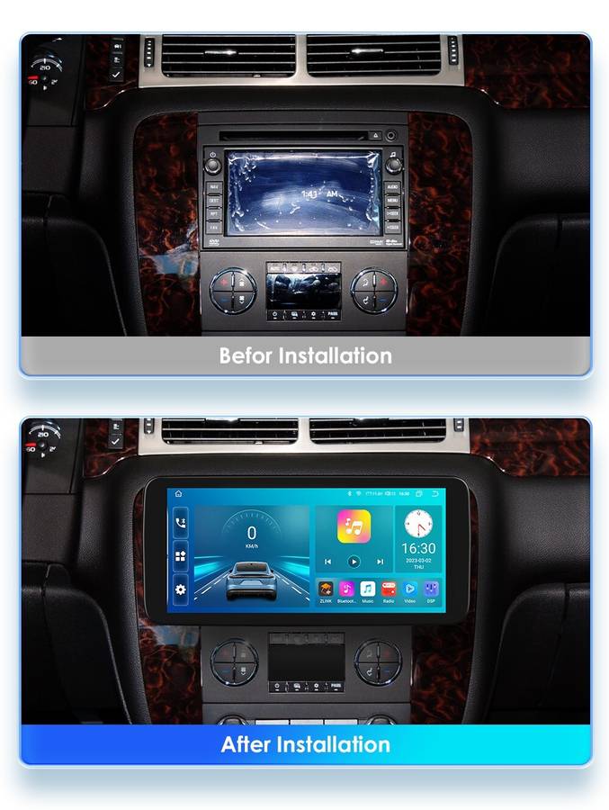 10.33 Screen For Chevrolet GMC Buick 6+64GB Android Carplay Car Stereo Radio GPS