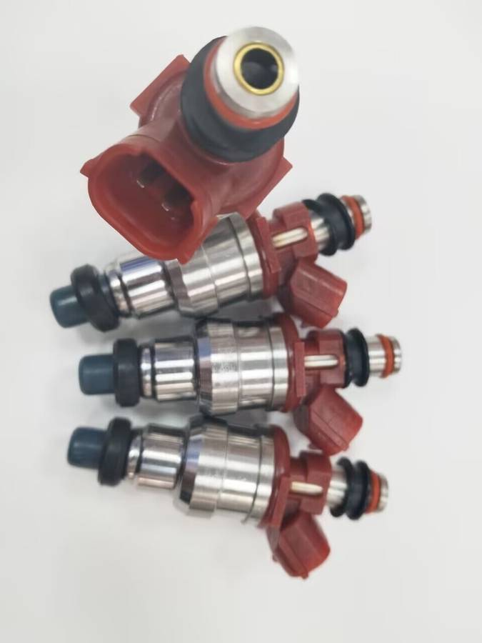 4pcs New Fuel Injectors 195500-2120 Fits For 1989-1996 Mazda 323 1.3L 1.6L