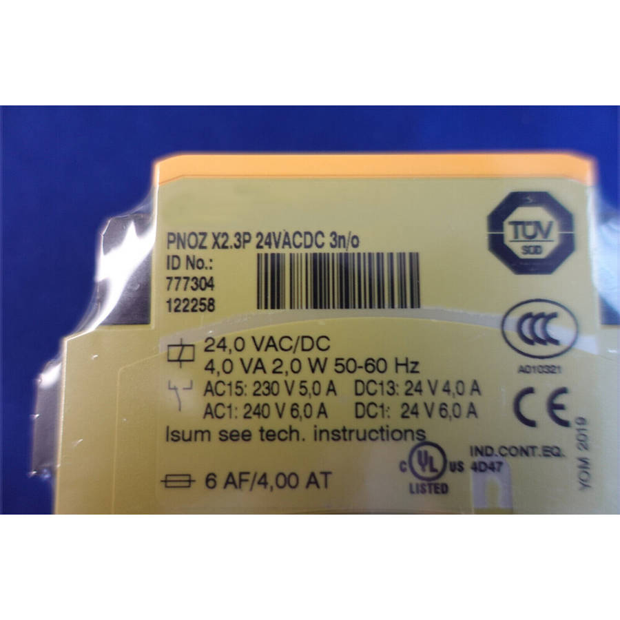 PNOZ X2.3P 777304 24V for Pilz Safety Relay