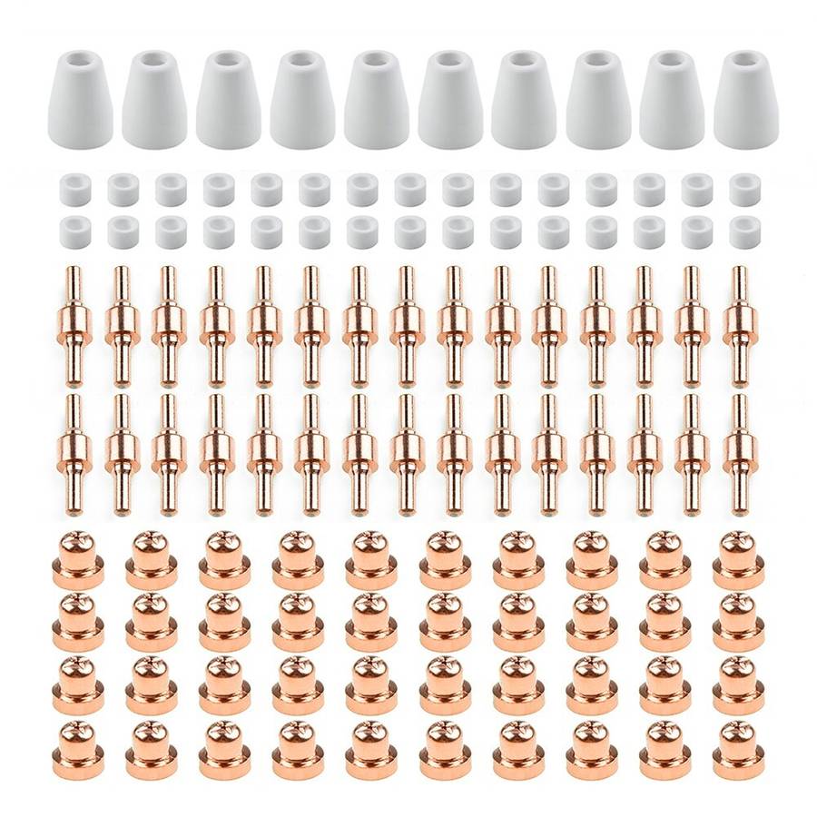 85x/set Plasma Nozzles Set Cutter Consumables Replacement Torches Welding