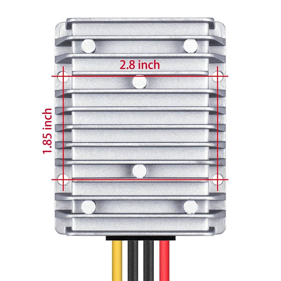 40A 480W Step Down DC 18V to 12V Voltage Regulator Converter For Ridgid Battery