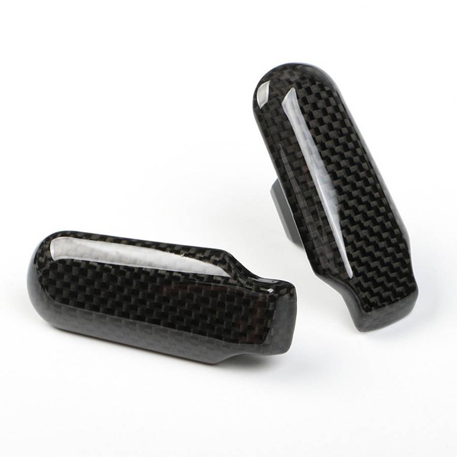 Real Carbon Fiber Gear Shift Knob Cover Trim For 992 911 2019-2023 For Porsche