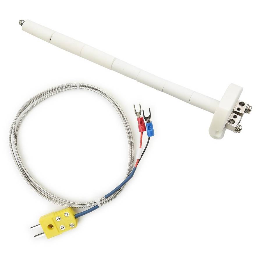 High Temperature Type K Thermocouple Core Ceramic Kiln Probe 2372??F 1300??