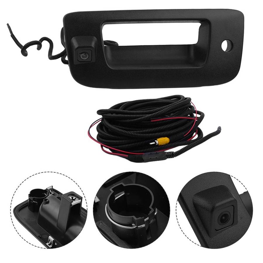 Rear Tailgate Handle Backup Camera For Silverado For GMC,Sierra 09-14