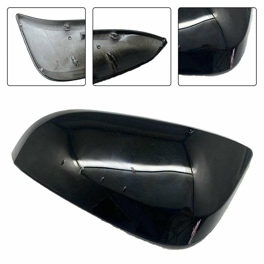 Left Side Rearview Mirror Black Cover Cap Wing Mirror For Toyota For RAV4 13 19