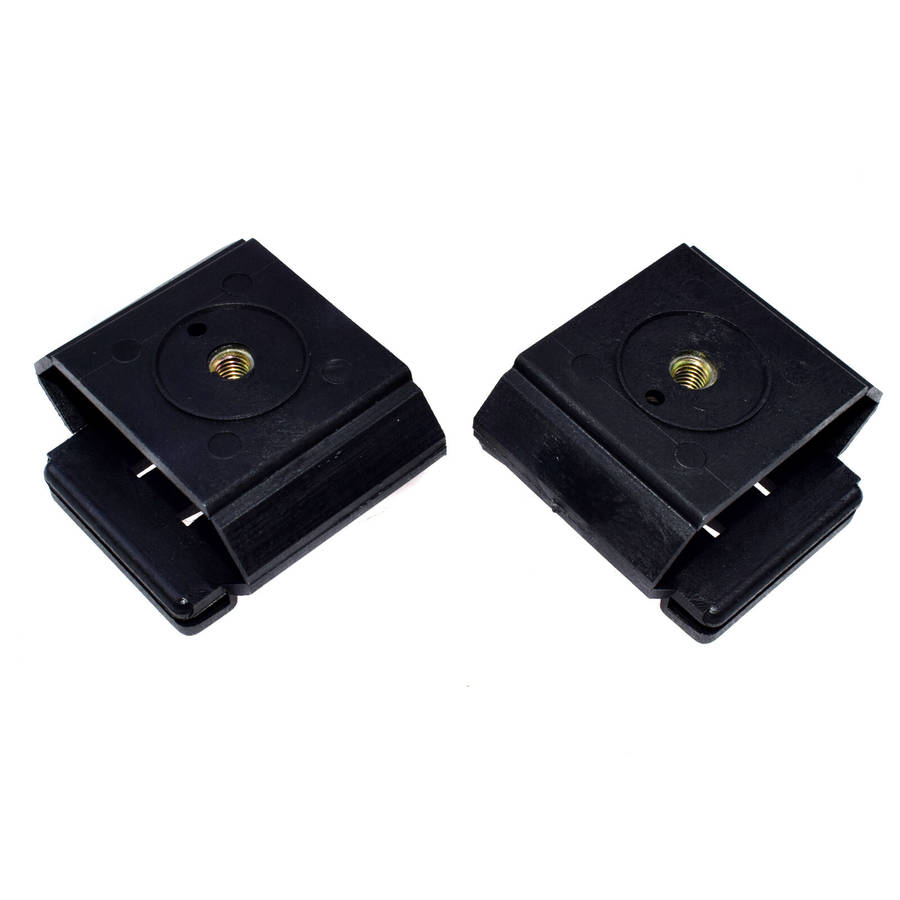 2PCS For Mercedes W201 Bumper Bracket Front Rear Bumper Cover Bumper Bracket New