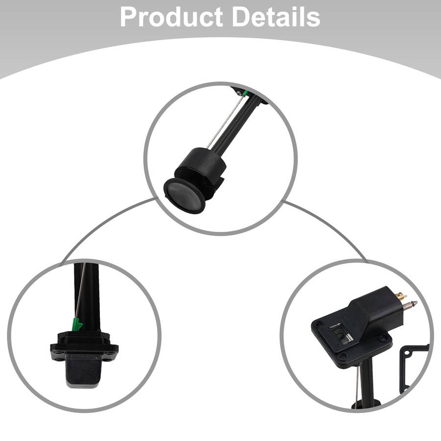 Boat Fuel Tank Connector/Pickup With Fuel Meter Fitting For Outboard Fuel Gauge