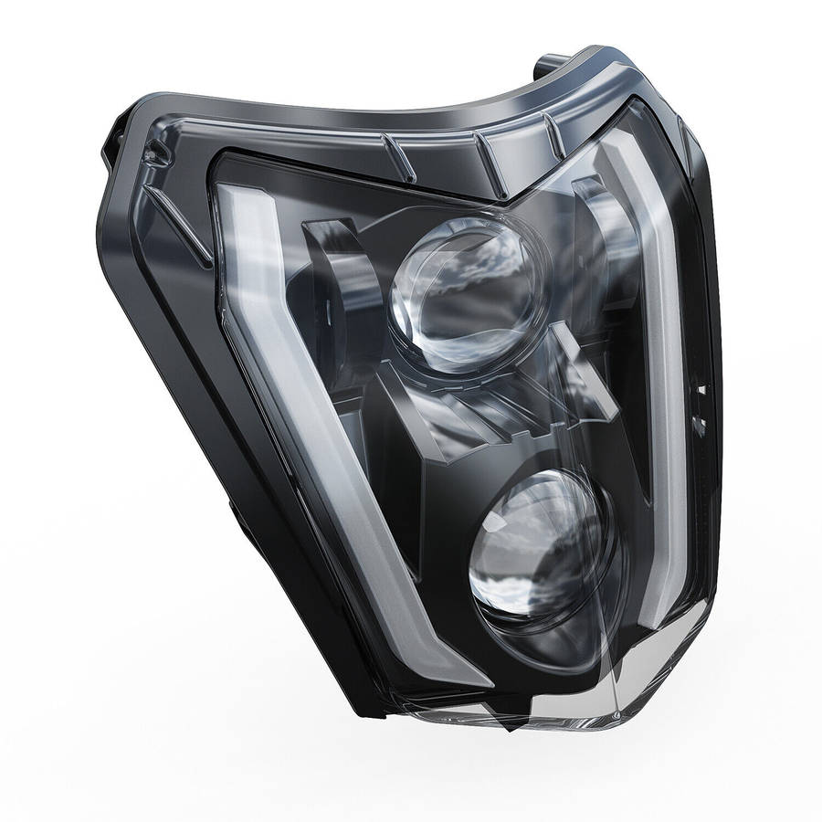 LED Headlight H/L beam DRL For KTM EXC XCW SX 125 250 350 450 500 SMC-R 690