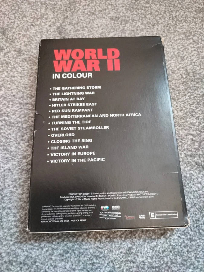 World War II In Colour - 13 Disc Collectors Pack