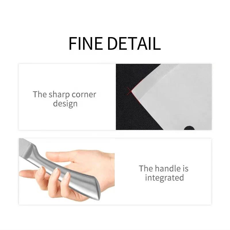 Professional Chef Kitchen Silver Knife Set 9 Pcs Stainless Steel Sharp Knives