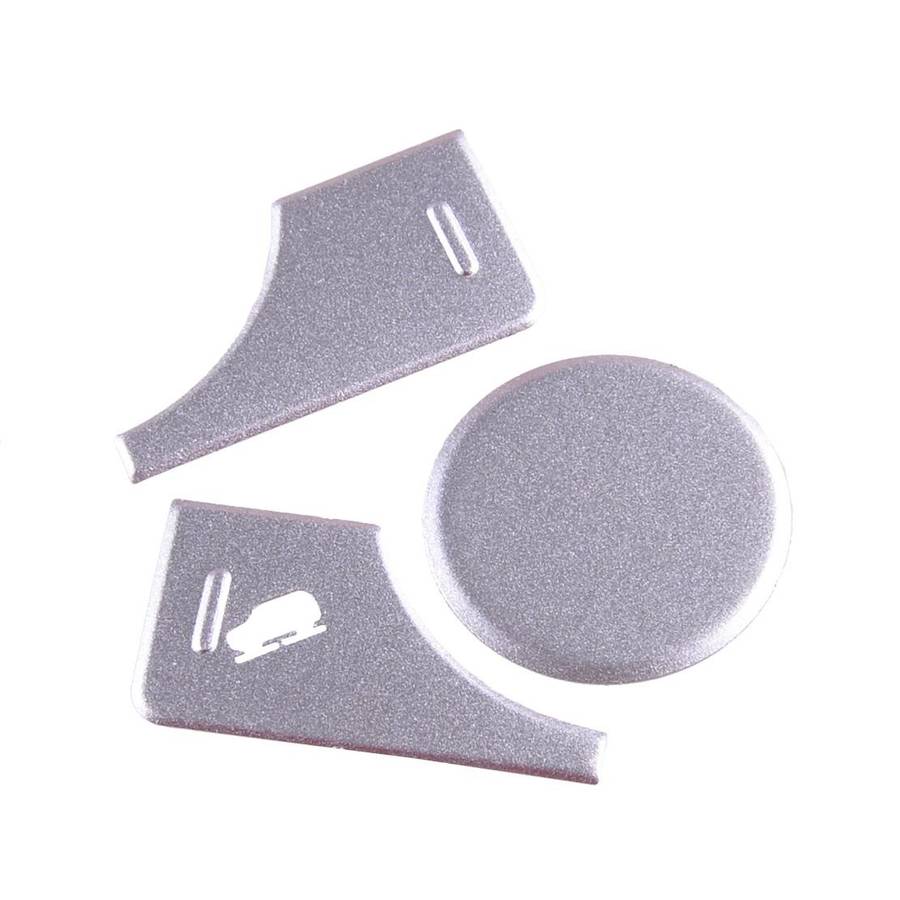 Console Button Covers Trim Fit For Land Rover Range Rover Sport 2014-2017 Acc