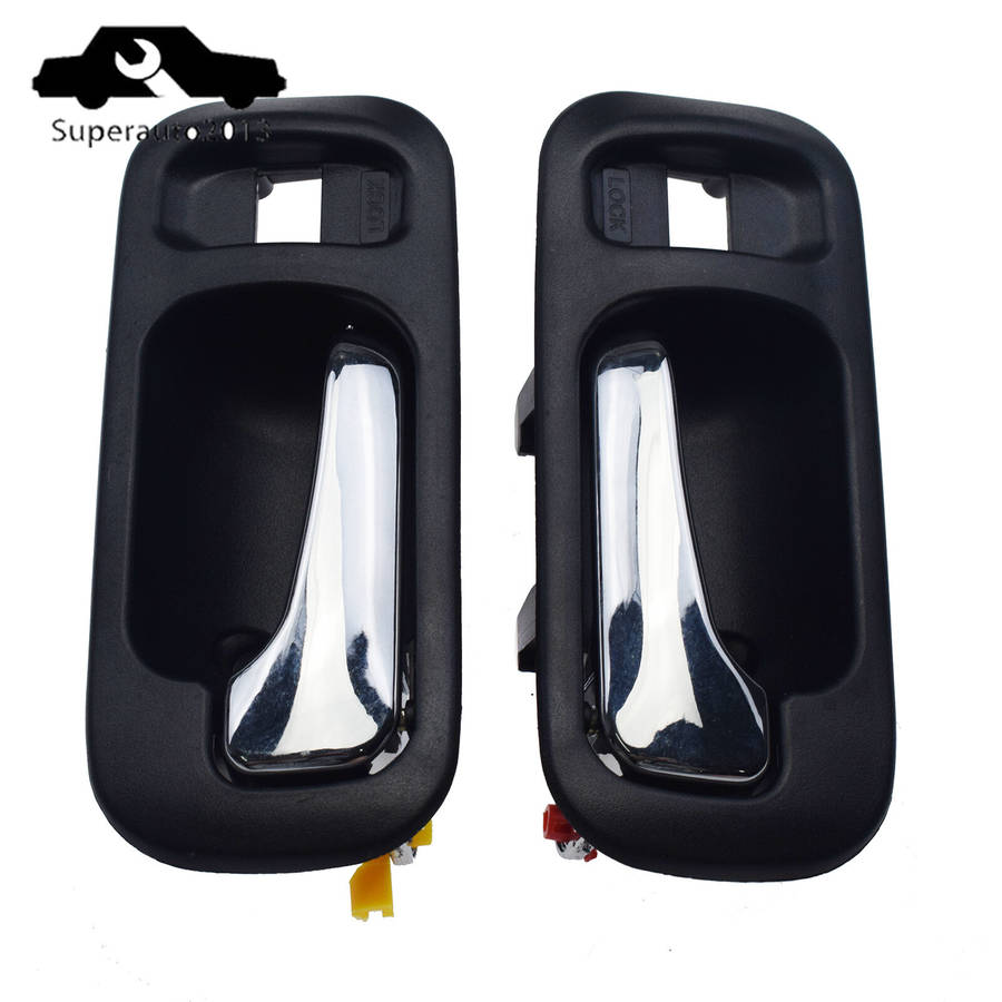 New Pair Front Left & Right Interior Door Handle For 1997-2001 Honda CRV Odyssey