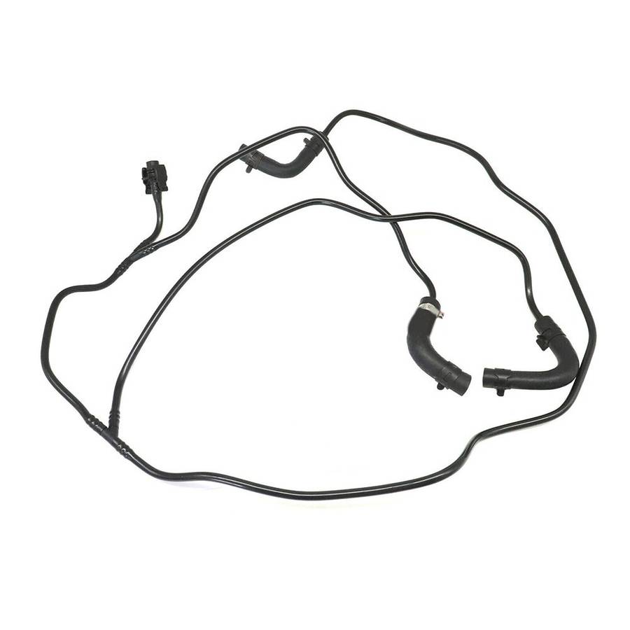 Black Radiator Coolant Hose For Ford Escape 2017 2019 Easy Installation