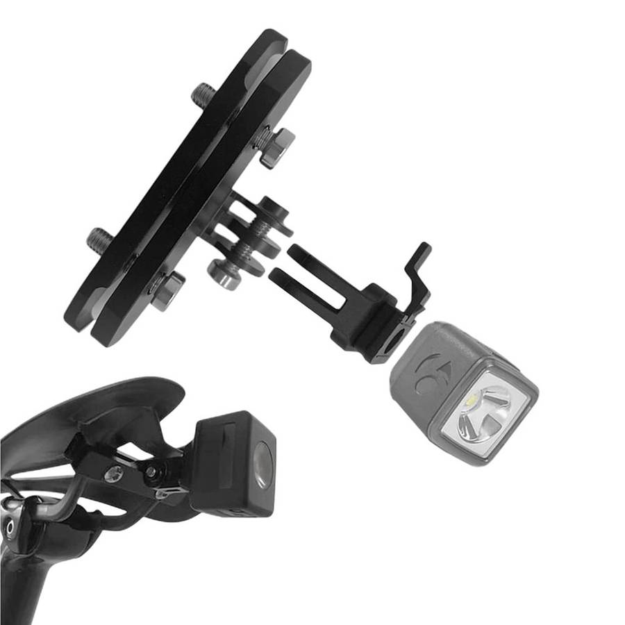 And Lightweight Bicycle Saddle Light Mount For Trek Bontrager Headlight