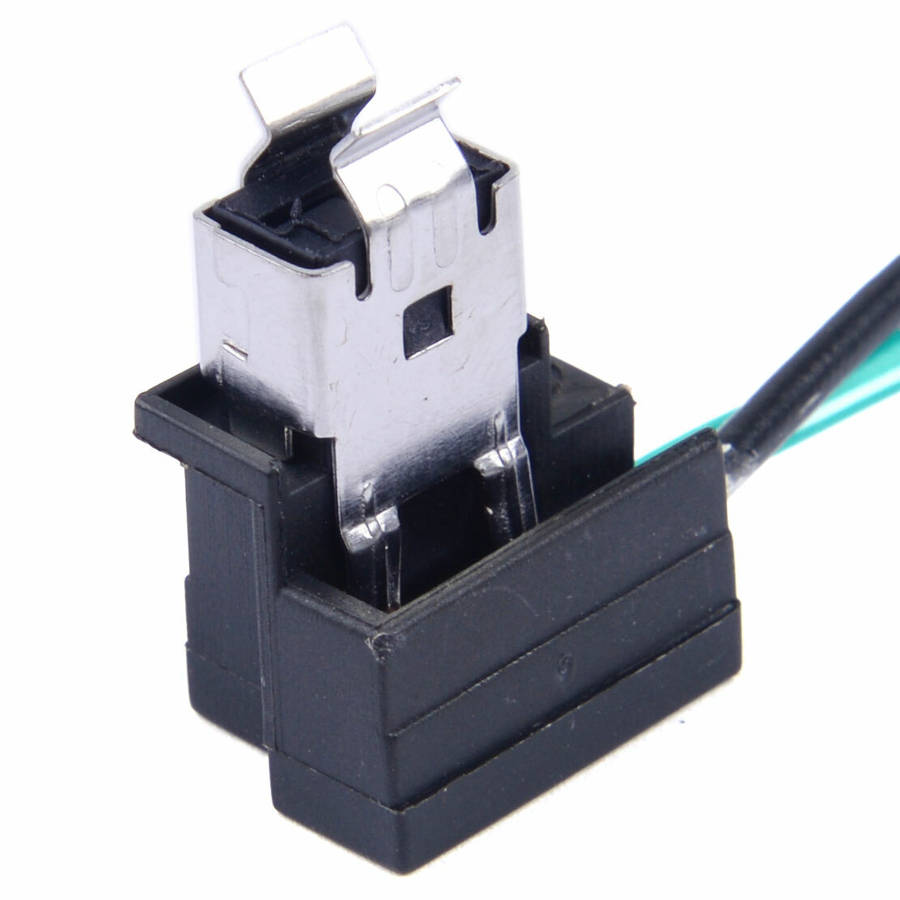 2pcs Car H1 Fog Light Lamp Bulb Extension Pigtail Wire Harness Socket Connector