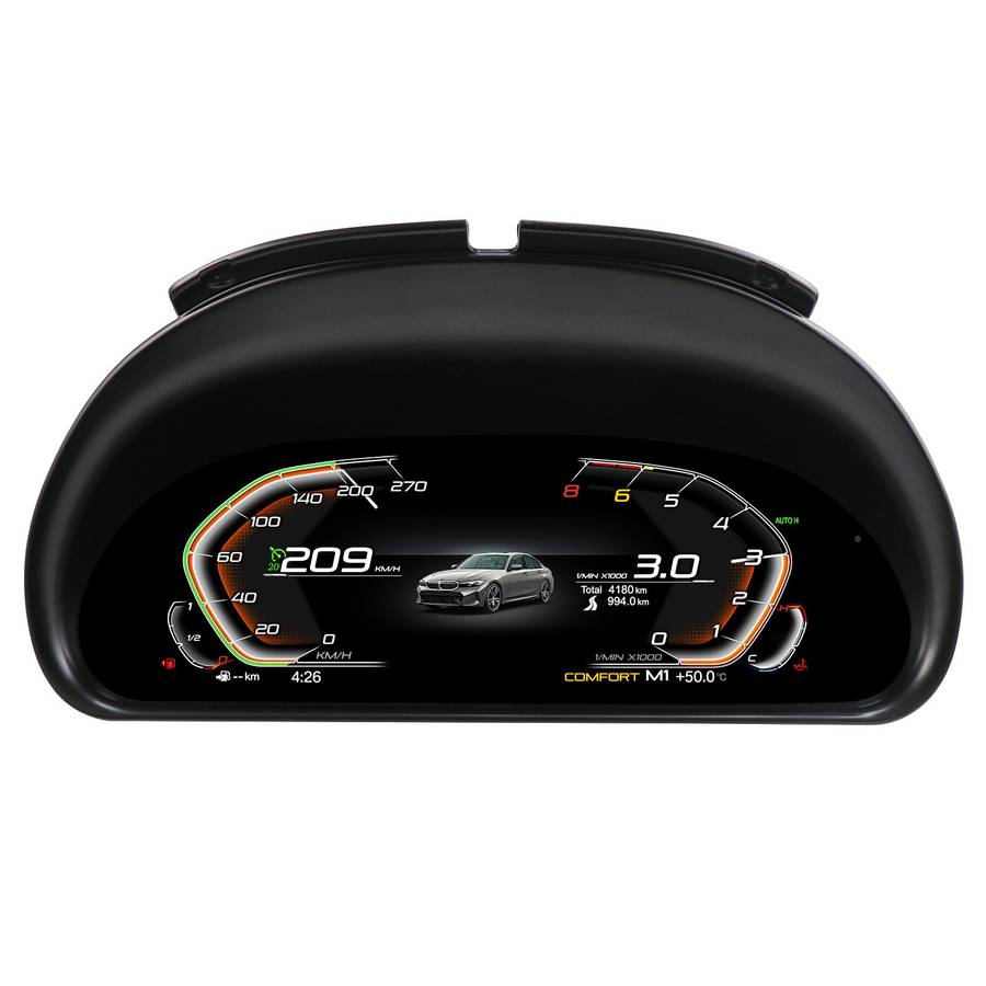 10.25" Digital Dashboard Cluster Instrument Fr BMW 5 Series E39 X5 E53 1996-2006