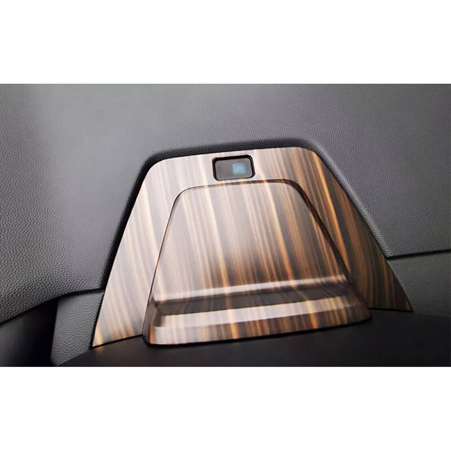 Wood Grain Center Console Navigation Panel Trim Fits For Honda CR-V 2023-2024