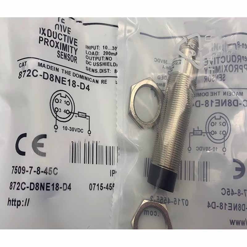 1PC NEW FOR 872C-D8NE18-D4 872C-D8NE18-A2 Proximity Switch Sensor