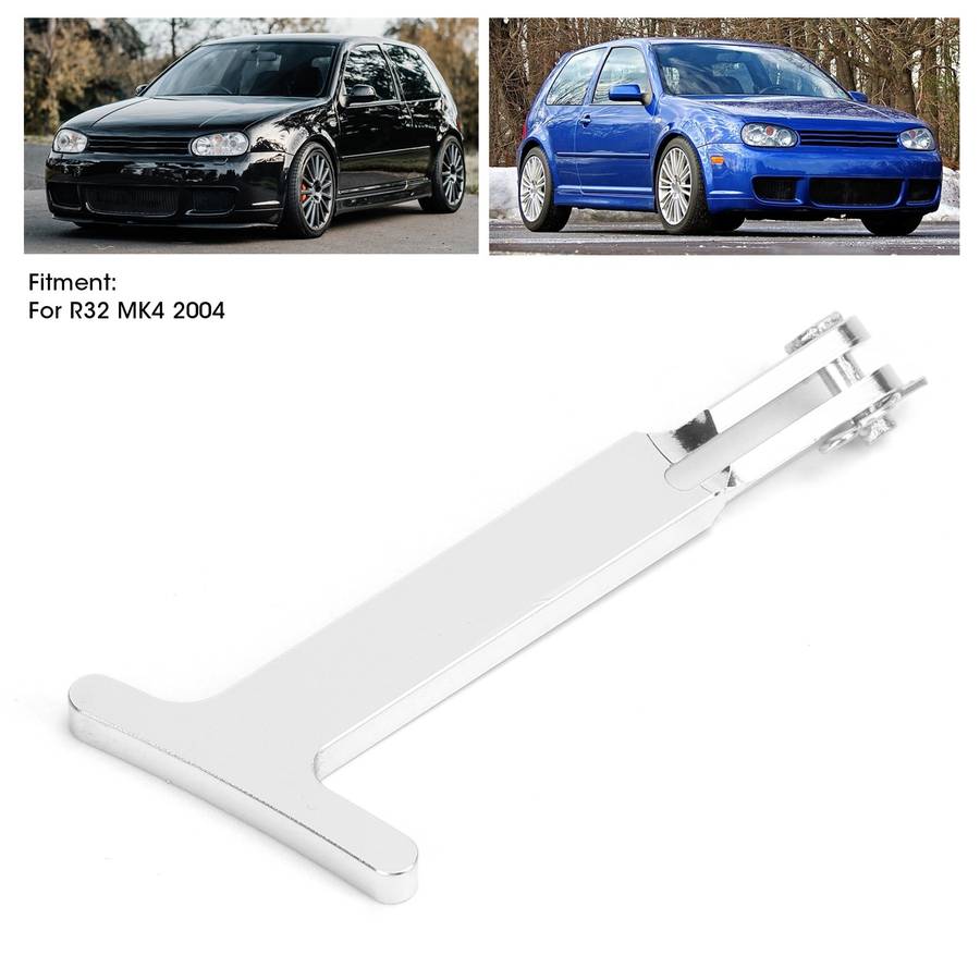Hood Latch Release Handle Pull Set Billet Aluminium Alloy For R32 MK4