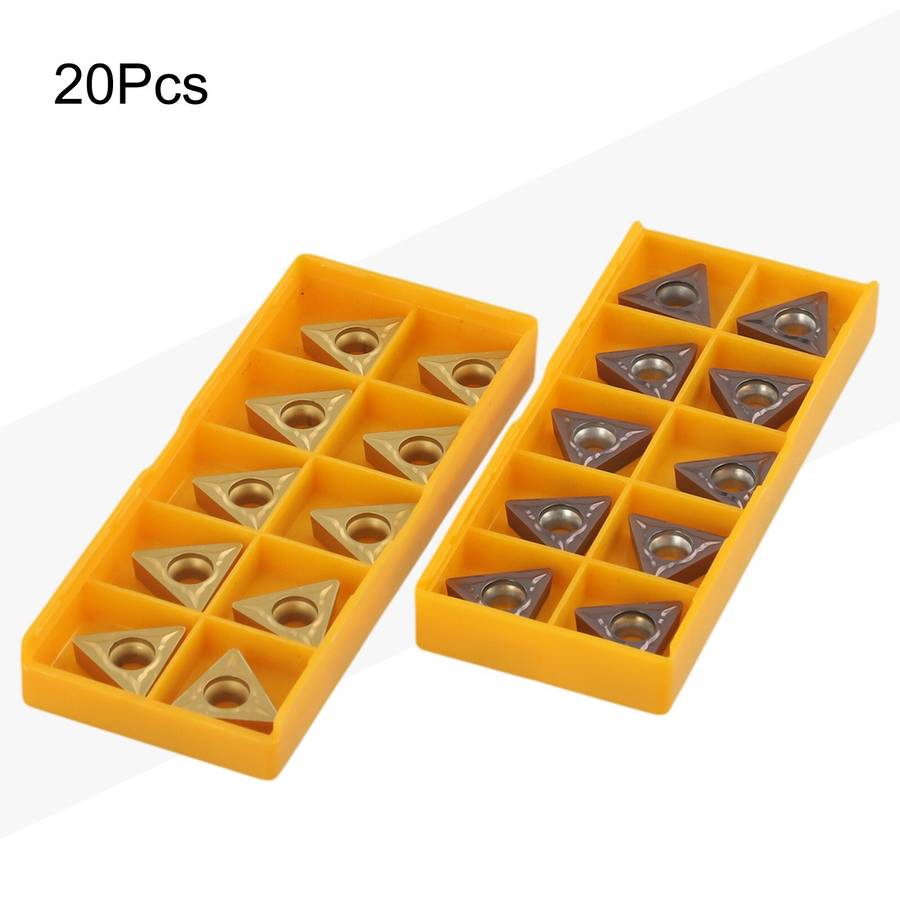 20pcs TCMT16T304 TCMT16T308 Carbide Inserts Turning Inserts For Metal Cutting
