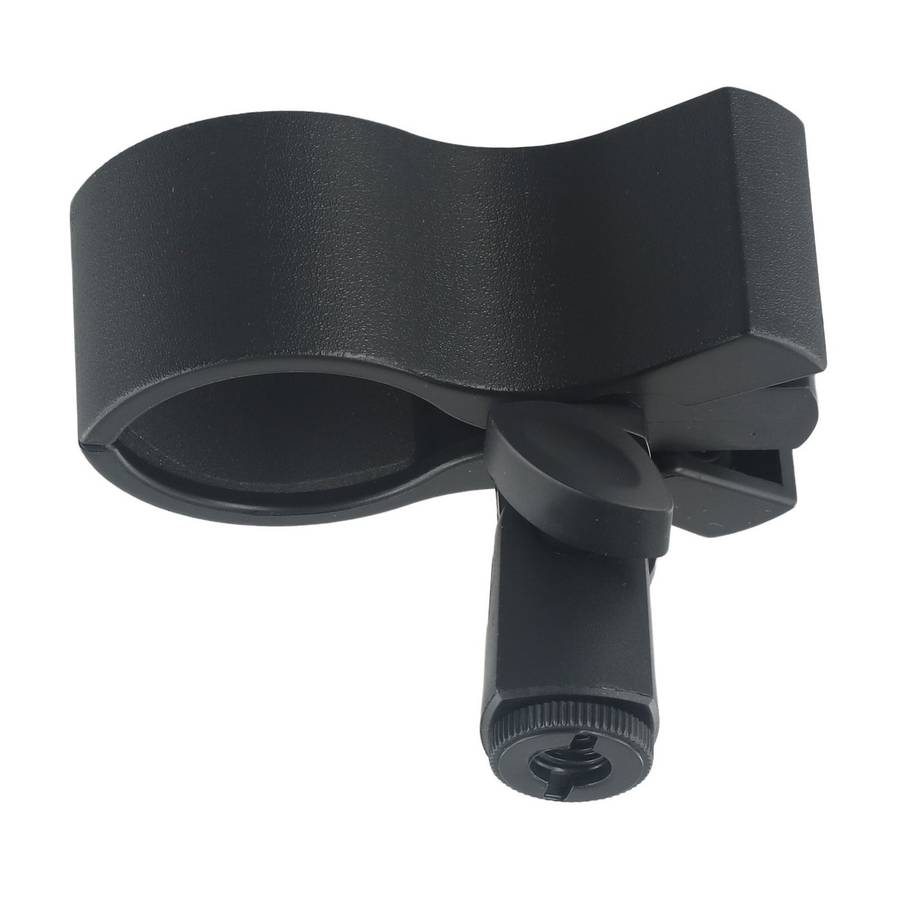Large Microphone-Clip Clamp Holder With 3/8 Adapter For 3.2-6.8CM Mic
