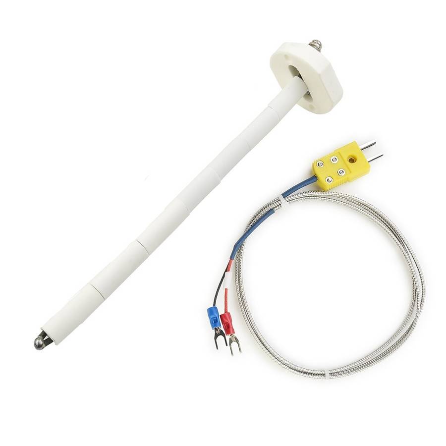 High Temperature Type K Thermocouple Core Ceramic Kiln Probe 2372??F 1300??