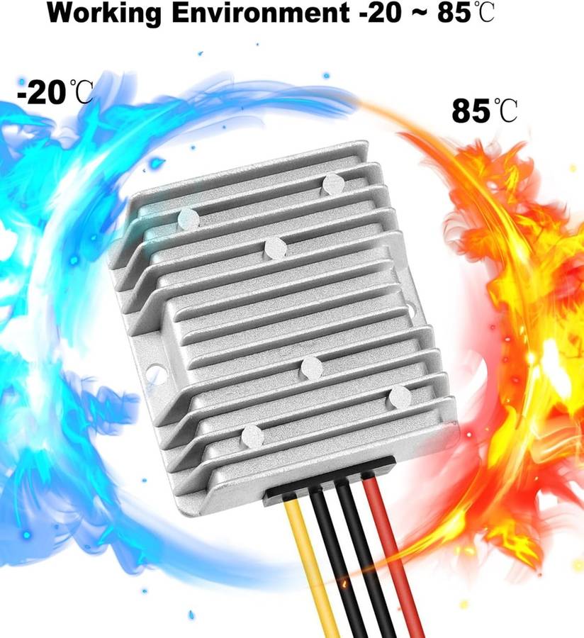 DC 12V to DC 48V 3A Voltage Regulator Power Converter Transformer