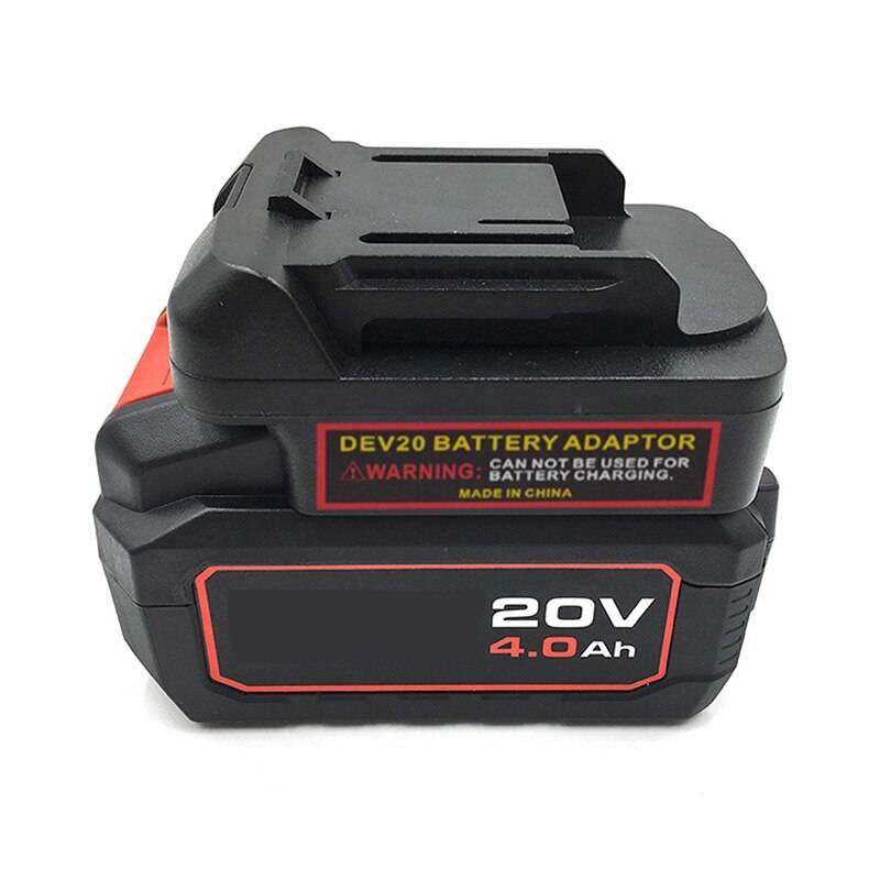 Adapter Converter for Devon 20V Li-ion Battery To for Makita 18V Power Tools