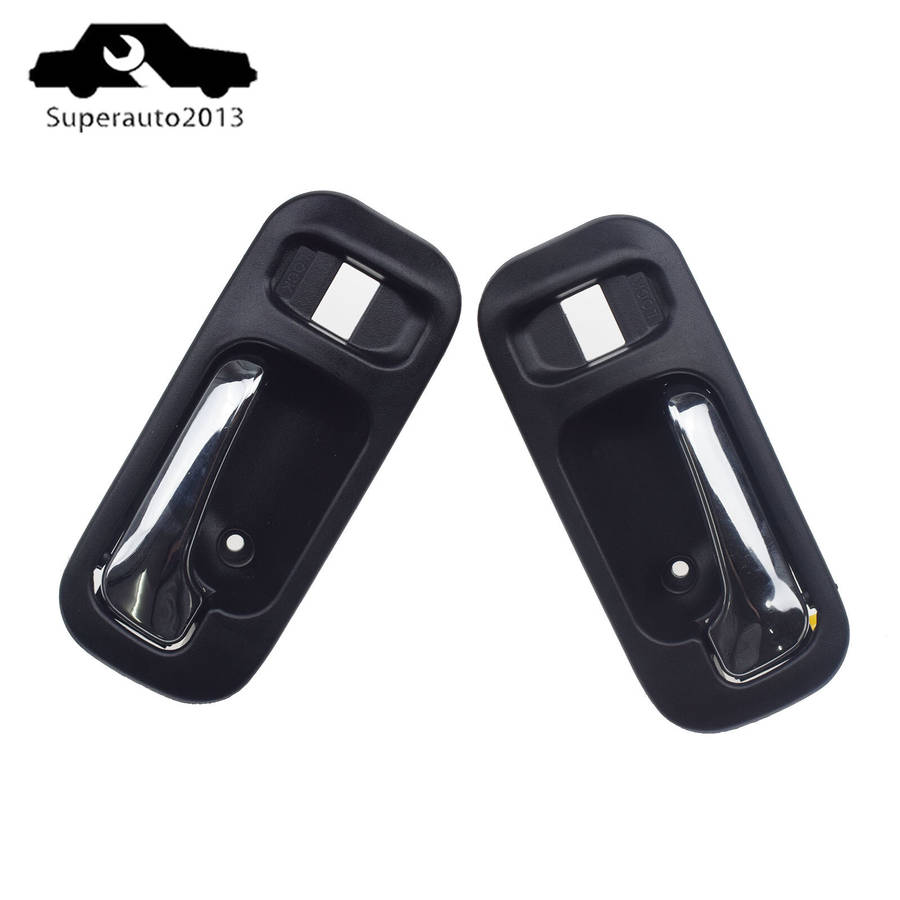 New Pair Rear Left & Right Interior Door Handle For 1997-2001 Honda CRV Odyssey