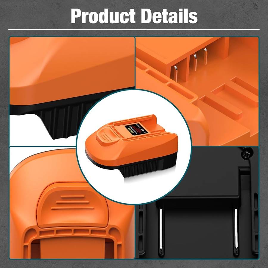 Adapter for Fein 18V Tools for Makita 18V Battery to for Fein 18V Cordless Tool
