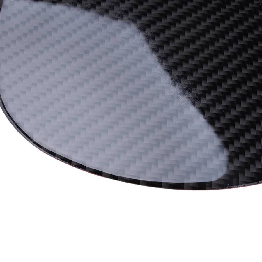 Carbon Fiber Filler Fuel Door Tank Gas Cap Cover Trim Fit For Mercedes Benz W205