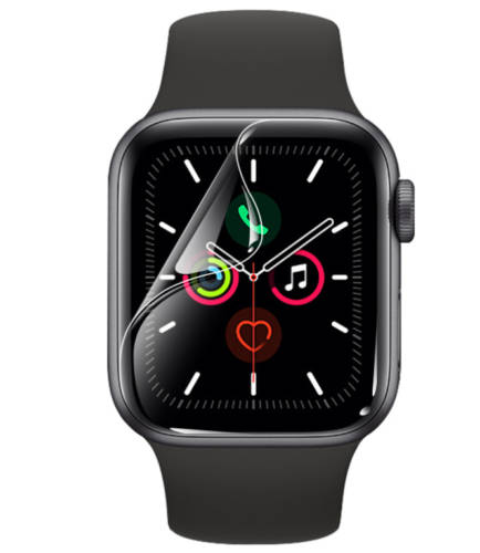 2 x Apple iWatch Soft Hydrogel Silicone Full Cover Screen Protectors FOR ALL MODELS