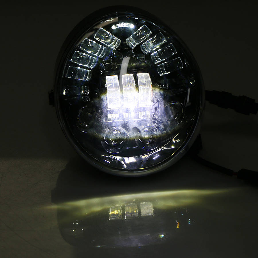 For Harley Davidson VROD V-Rod VRSC VRSCA VRSCDX VRSCR LED Headlight Hi/Lo Lamp