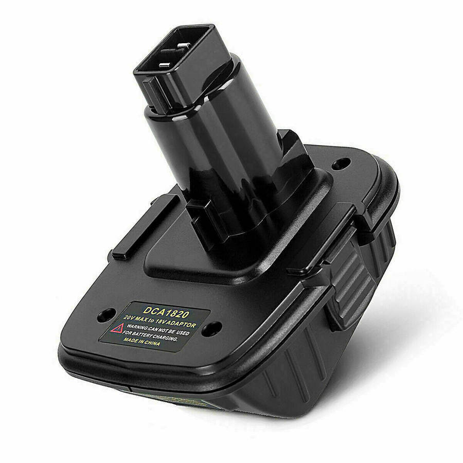 DCA1820 Adapter For DeWalt 20V Li-Ion Battery DCB206 To 18V NiCad NiMh Battery
