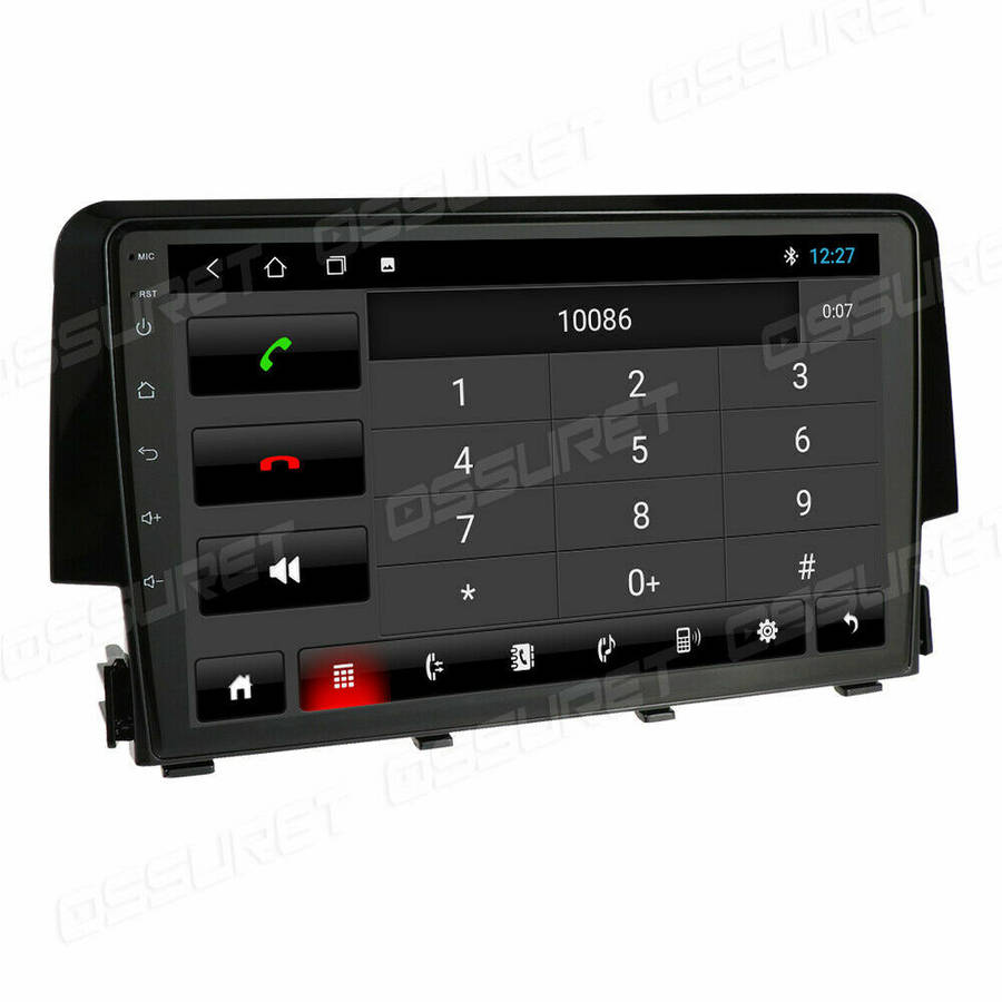 9" For Honda Civic 2016-2021 Apple CarPlay Android Auto Android 11 Car Radio