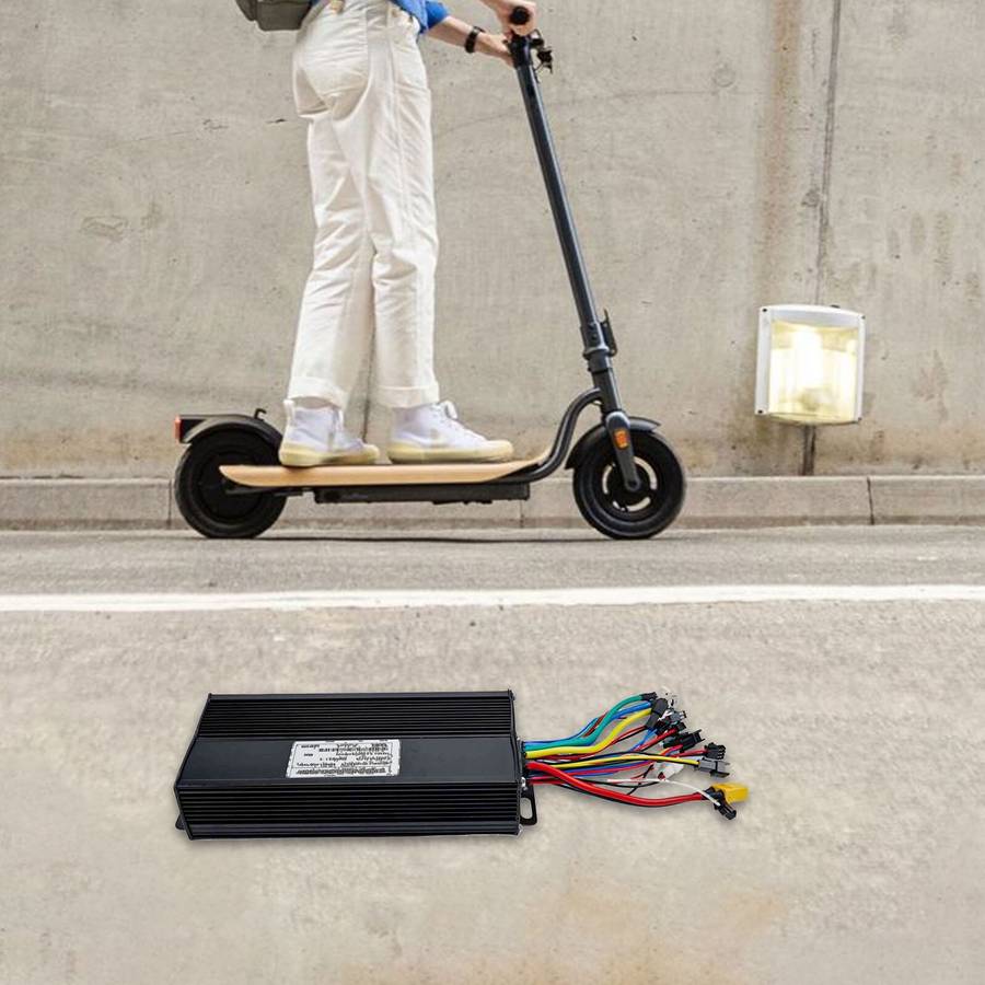 36V-52V E-bike Brushless Controller 1500W/2000W Intelligent 3-mode Sine Wave