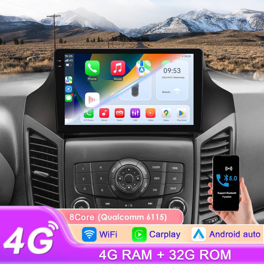 8Core Android 14 GPS For Chevrolet Orlando 2010-2018 Carplay Radio DSP Stereo BT