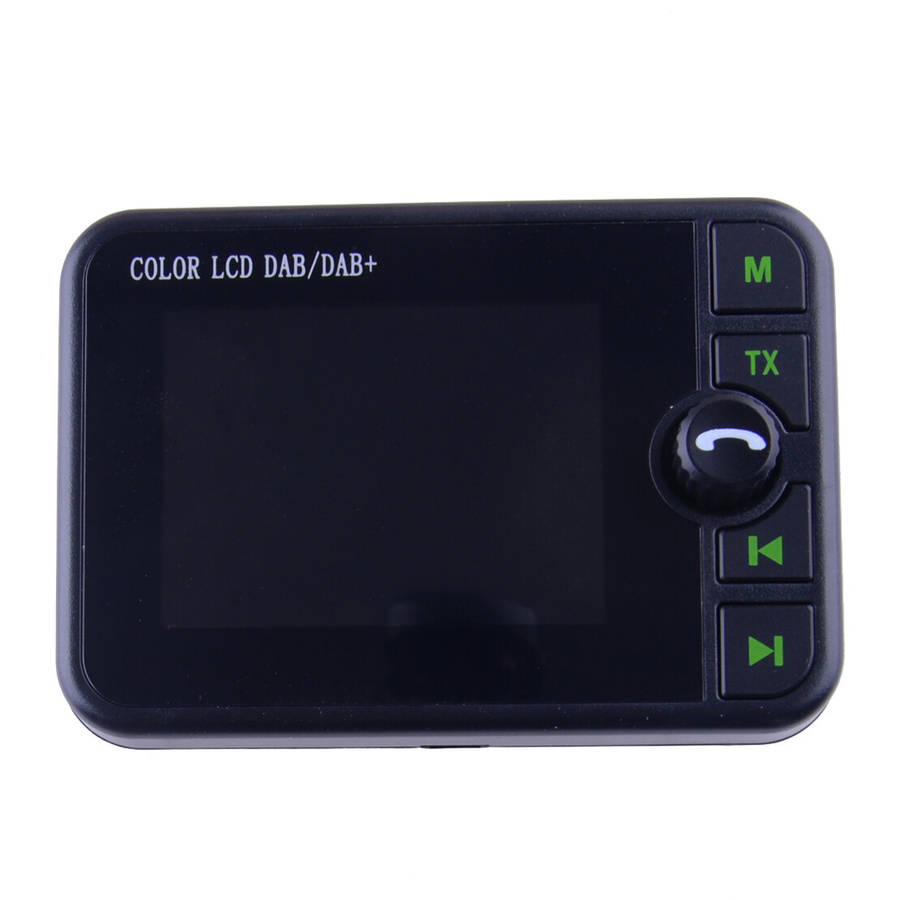 Car Bluetooth FM Transmitter w/ 2 USB Charger Remote Control Hands-Free Call LCD