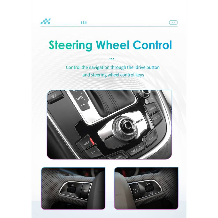 10.33"for AUDI A4 A5 2009-15 Android 12 TouchScreen Radio Carplay Wifi DSP 8Core