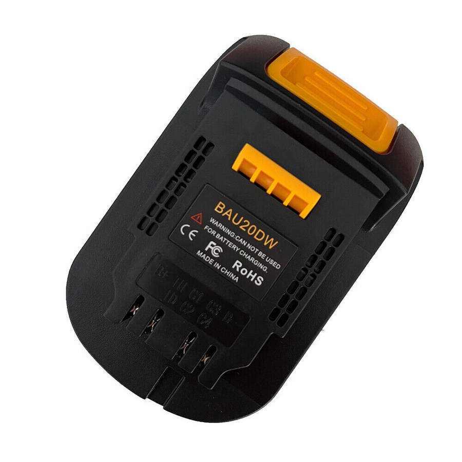 Adapter For Bauer 20v Li-ion Battery Convert to for Dewalt 18v 20v Cordless Tool