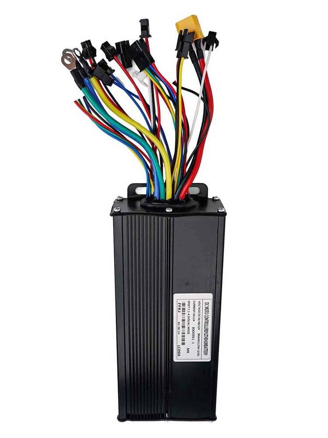36V-52V E-bike Brushless Controller 1500W/2000W Intelligent 3-mode Sine Wave