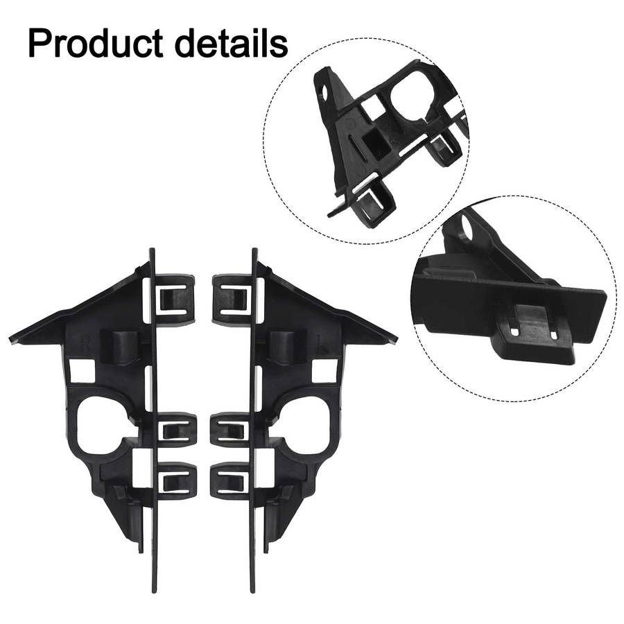 For Z4 03-08 Pair Front Bumper Bracket Holder 51117165180 For BMW For E85 E86