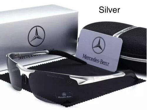 Mercedes Benz Sunglasses - Men&#039;s - Polaroid Lens / Alloy Frame Glasses- NEW UK
