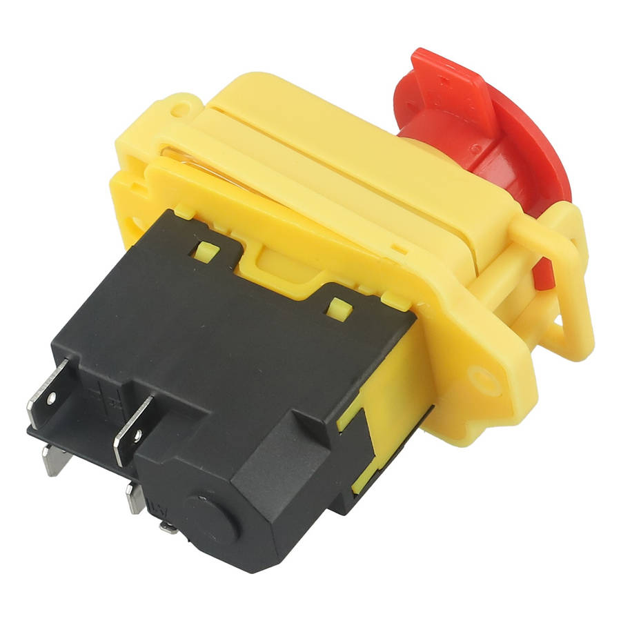 5Pin Electromagnetic Pushbutton Switch KJD17B For Safe Lathe Operation