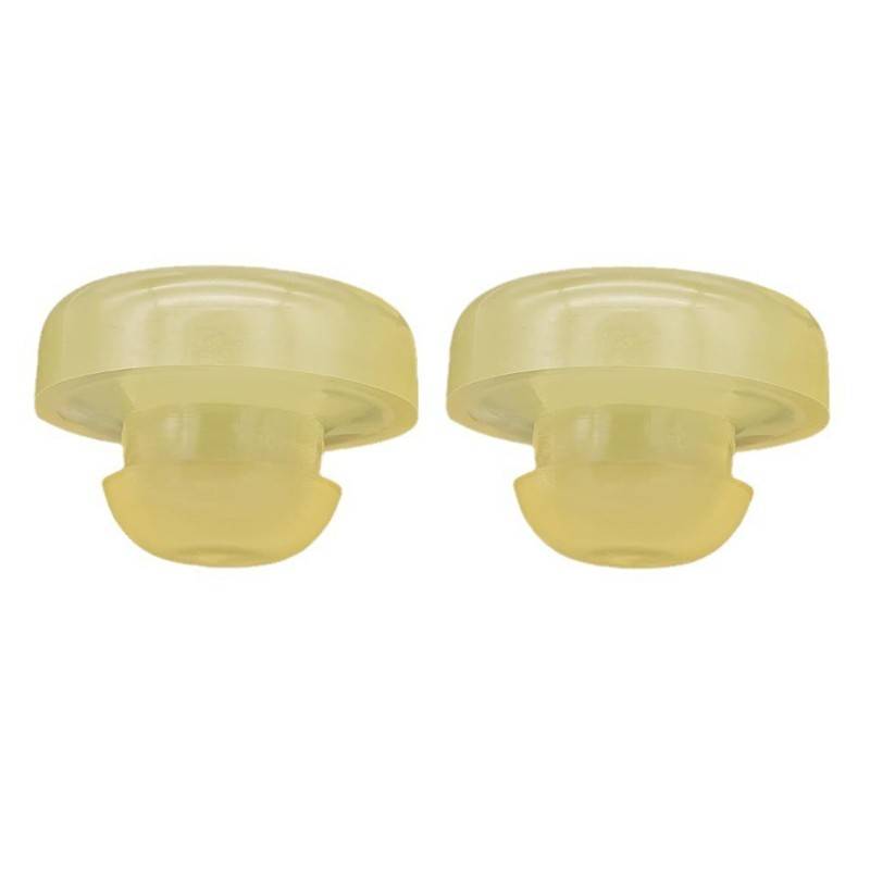 4pcs Yellow Brake Clutch Pedal Rubber Stopper Fit for Nissan Altima Frontier