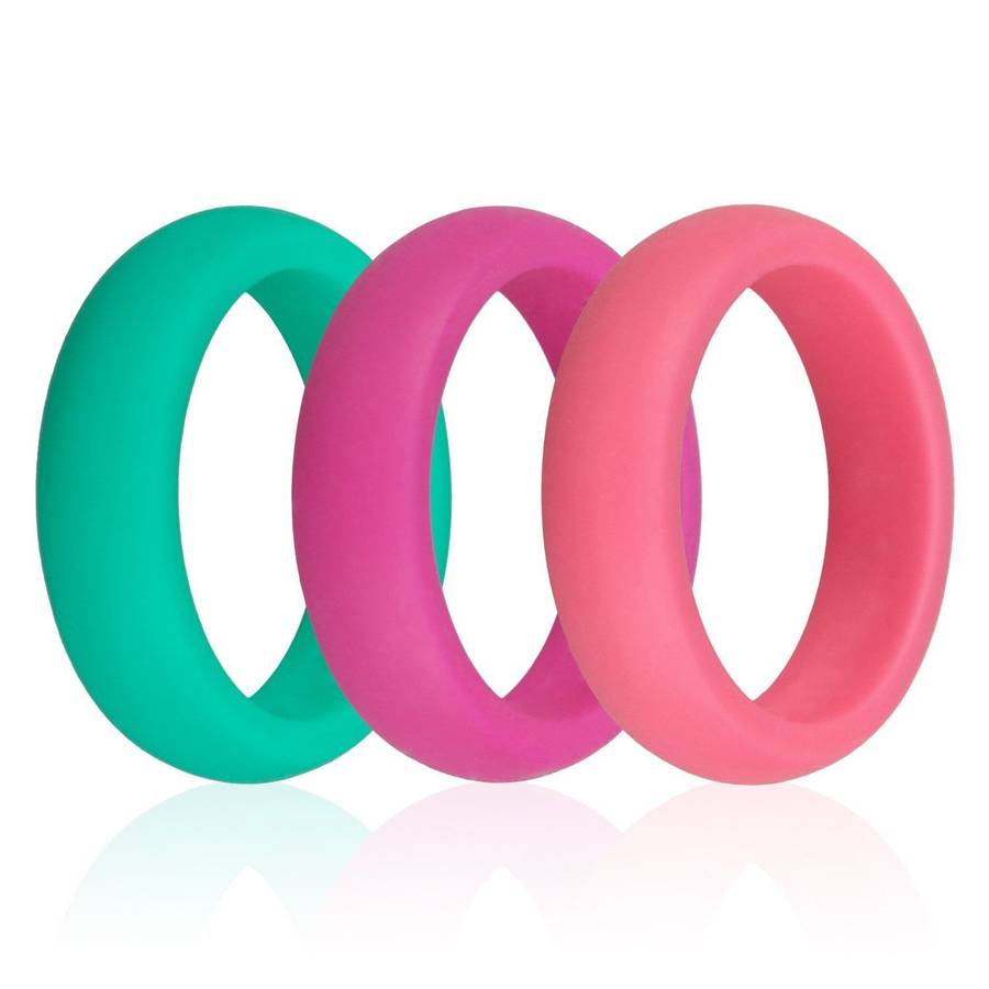 FREE SHIPPING -Unisex 3PC Silicone Band Sport Gym - w0men size 4-8 and men 8 - 12 - z