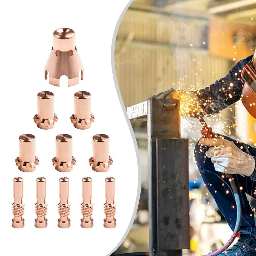 11pcs For Electric-ProCut 25 /55 /80 Torch Electrode Tip KP2062-3B1,KP2065-1/NEW