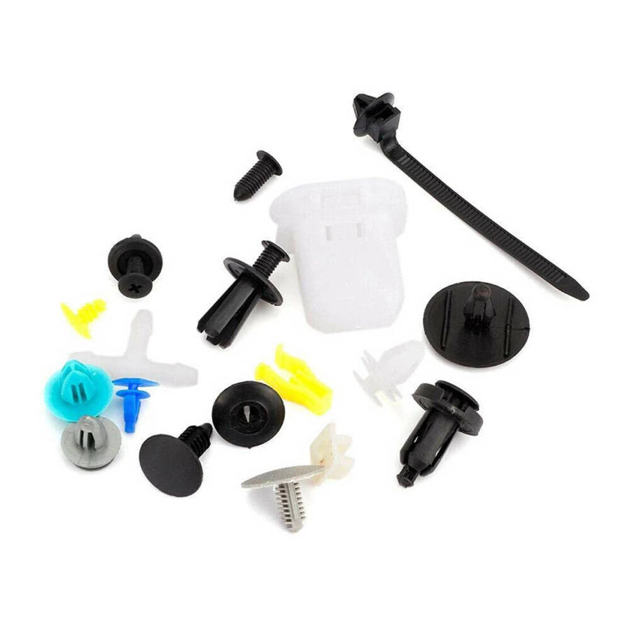 730Pcs Plastic Car Body Push Pin Rivet Fasteners Trim Moulding Clip Assortments