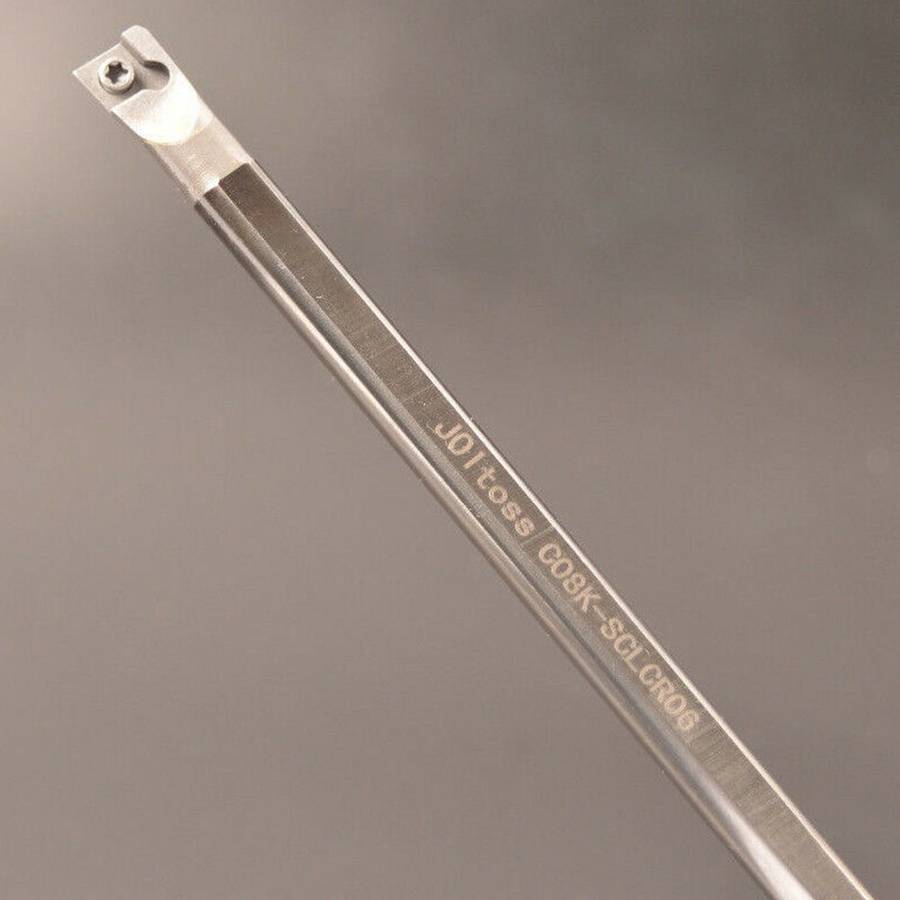 Solid Carbide Lathe Inner Turning-Tool Boring Bar For CCMT0602,C08K-SCLCR06
