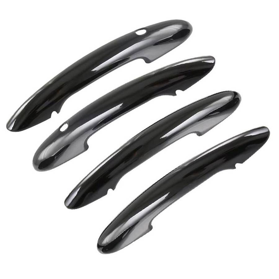 4 Piece Set Door Handle Covers For MINI For Cooper F55 F60 Gloss-Black